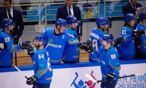 Стал известен состав сборной Казахстана на матч Qazaqstan Hockey Open-2023 с Россией