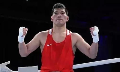 Чемпион мира из Казахстана деклассом стартовал на ЧМ-2023 по боксу в Ташкенте