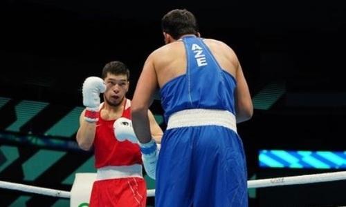 Видео полного боя чемпиона мира из Казахстана на старте ЧМ-2023 по боксу