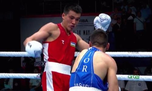 Узбекистан понес первую потерю на домашнем чемпионате мира по боксу
