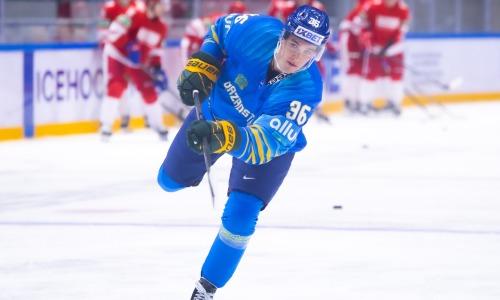«Я хочу играть в быстрый хоккей». Дебютант сборной Казахстана из лиги США сделал выводы после поражения от России