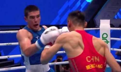 19-летний чемпион из Узбекистана вышел в четвертьфинал ЧМ-2023 по боксу