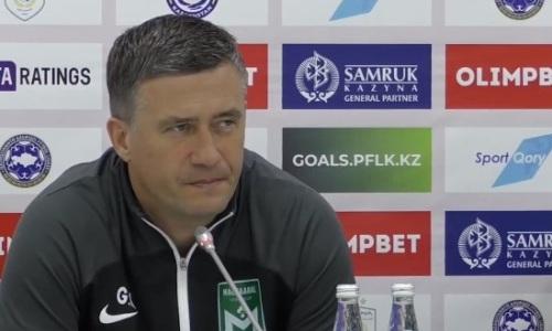 Горовенко рассказал о поражении «Астане», проблемах «Мактаарала» и бюджете клуба