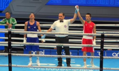 Неожиданный исход зафиксирован после победы казахстанского боксера на ЧМ-2023. Видео