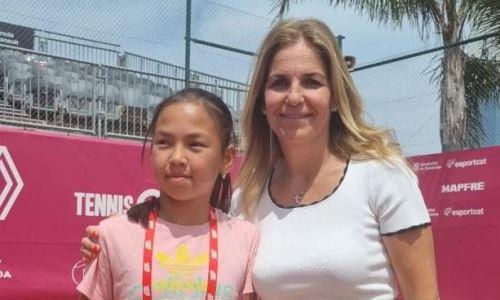 11-летняя казахстанка стала чемпионкой Каталонии по теннису
