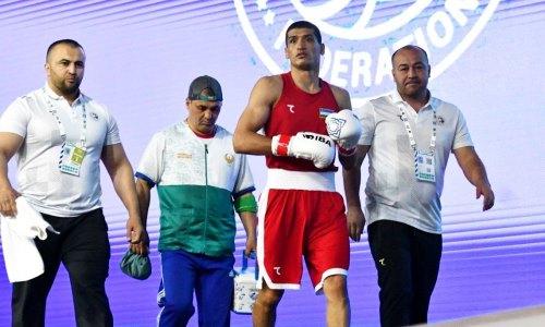 Чемпиону из Узбекистана сорвали бой на домашнем ЧМ-2023 по боксу. Подробности
