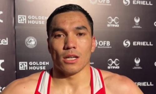 Казахстанский боксер рассказал, как смог «перевернуть» бой за выход в четвертьфинал ЧМ-2023