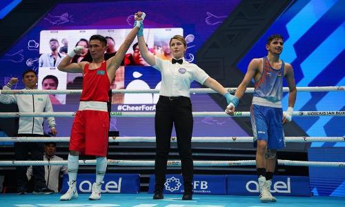 «Главный претендент на медали». Казахстанский боксер впечатляет выступлением на ЧМ-2023