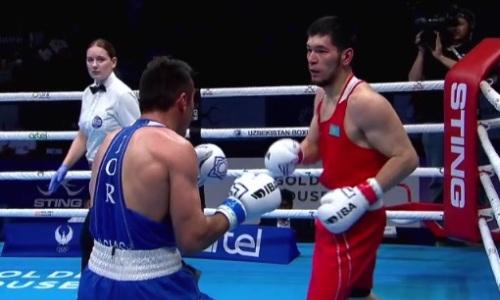 Видео боя чемпиона мира из Казахстана с четырехкратным медалистом на ЧМ-2023 по боксу