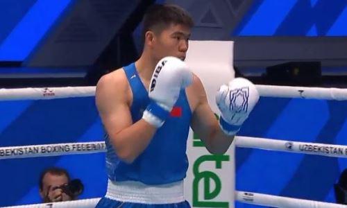 Казахский боксер после сенсации сразится с нокаутером за выход в финал ЧМ-2023 в Ташкенте