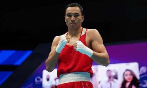 Казахстанский боксер завоевал медаль на ЧМ-2023