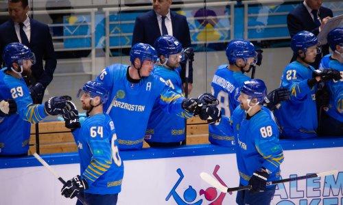 Появилось расписание матчей сборной Казахстана на ЧМ-2023 по хоккею