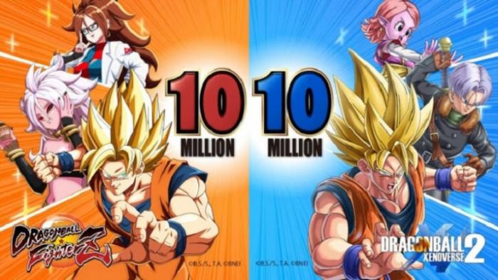 Суммарные продажи Dragon Ball: FighterZ и Xenoverse 2 достигли отметки в 20 миллионов копий