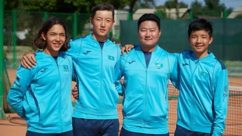 Юношеская сборная Казахстана по теннису впервые в истории пробилась на чемпионат мира