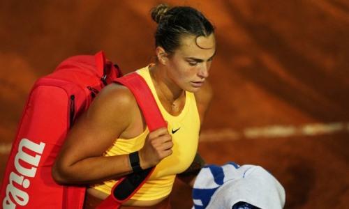 Арина Соболенко приняла решение после вылета с турнира в Риме ещё до старта Елены Рыбакиной