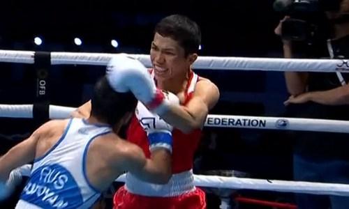 Казахстан получил первого финалиста чемпионата мира по боксу в Ташкенте