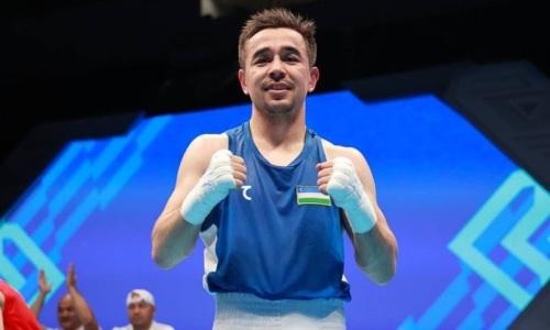 Олимпийский чемпион из Узбекистана вышел в финал ЧМ-2023 по боксу