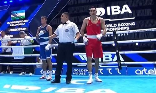 Заслуженно? Дуэли Казахстан — Узбекистан в финале ЧМ-2023 по боксу вынесли вердикт