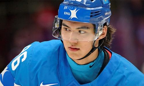 Девятый хоккеист дебютировал за сборную Казахстана на ЧМ-2023