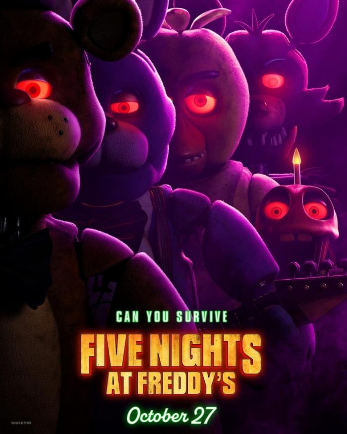 Авторы экранизации Five Nights at Freddy’s показали постер фильма