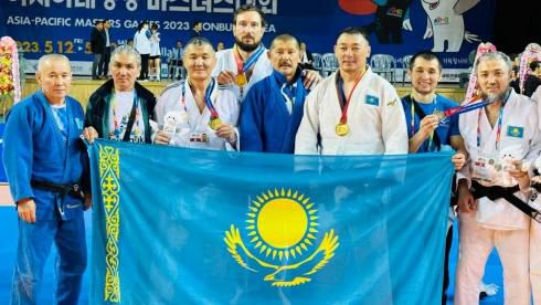 Пять медалей выиграли карагандинские дзюдоисты на Азиатских мастерских играх