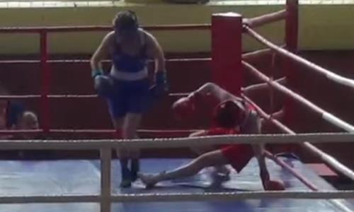 Видео полного боя самых красивых боксерш Казахстана с сенсационным исходом