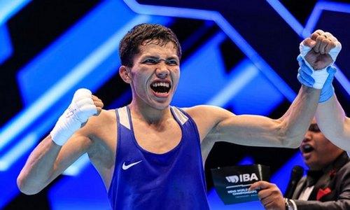 Нокдаун чемпиона мира-2023 по боксу из Казахстана восхитил IBA. Видео