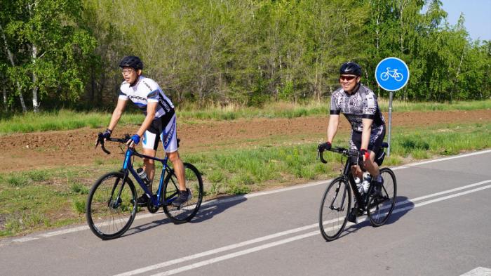Председатель правления КТЖ и региональный директор PSA International провели совместный велопробег
                23 мая 2023, 18:02
