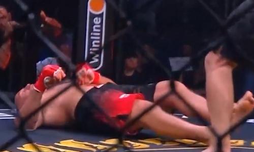 Бывший боец UFC из России улетел в страшный нокаут. Видео