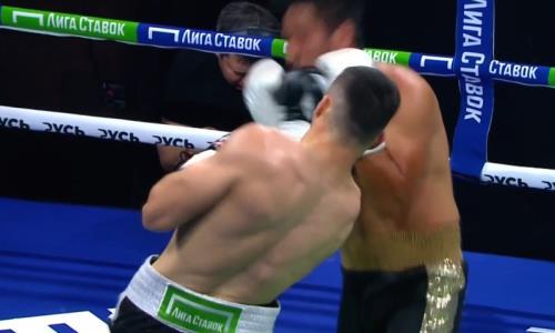 Нокаутом обернулся бой узбекистанских боксеров в весе Головкина и Алимханулы