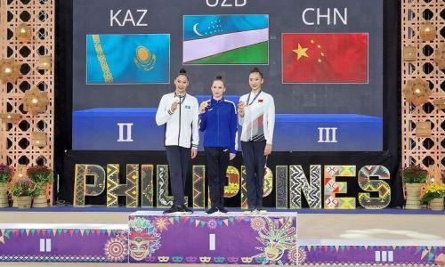 Казахстанские гимнастки завоевали второе «серебро» на ЧА-2023