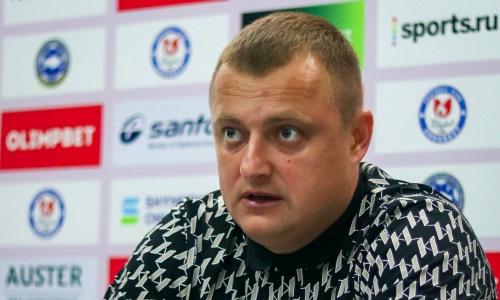 Главный тренер «Атырау» оценил судейство в матче с «Ордабасы»