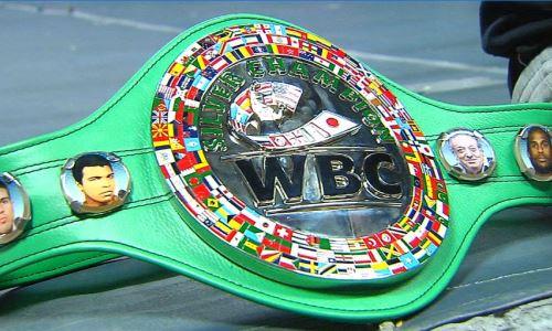 Пояс чемпиона WBC прибыл в Казахстан. Фото и подробности