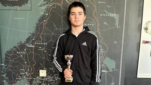 Карагандинский теннисист Алан Курмангалиев стал третьим на турнире в Швеции