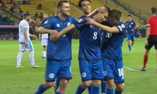 Видео разгромной победы Казахстана в отборе на Евро-2024 по футболу