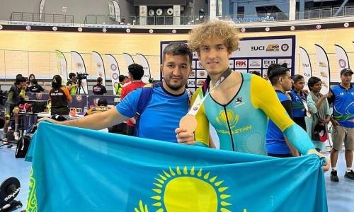 Казахстан завоевал медаль чемпионата Азии по велоспорту на треке с рекордом