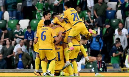 Два футболиста сборной Казахстана вошли в символическую команду отбора Евро-2024