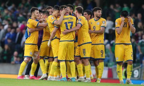 Казахстан взлетел в мировом футбольном рейтинге