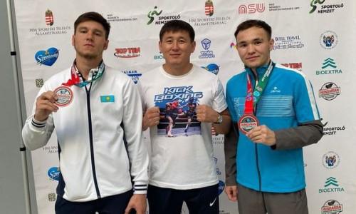 Казахстанские кикбоксеры завоевали медали на Кубке мира в Венгрии