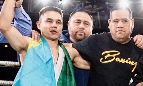 Казахстанский боксер получил дату следующего боя в США
