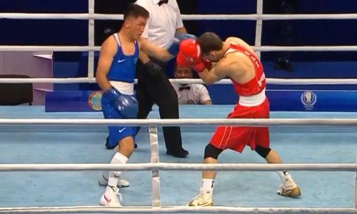 Видео полного боя Серик Темиржанов — Махмуд Сабырхан за выход в финал международного турнира