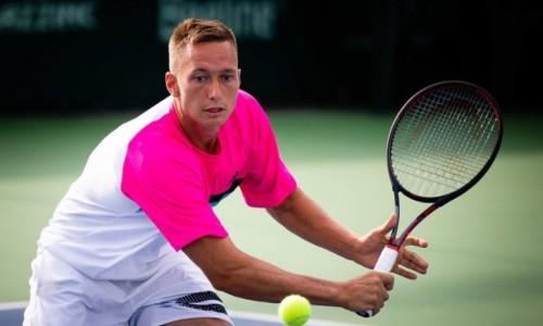 Теннисист из Казахстана легкой победой стартовал на турнире в Германии