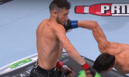 Зверский нокаут на 17-й секунде боя на UFC 290 поразил Лас-Вегас. Видео