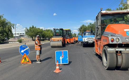 Какие работы по ремонту дорог ведутся в Темиртау