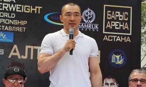 Экс-претендент на титул из Казахстана отреагировал на скандальный поступок Бейбута Шуменова