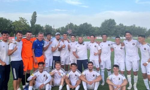 «Туркестан» разгромил молодежную команду «Астаны» в матче Первой лиги