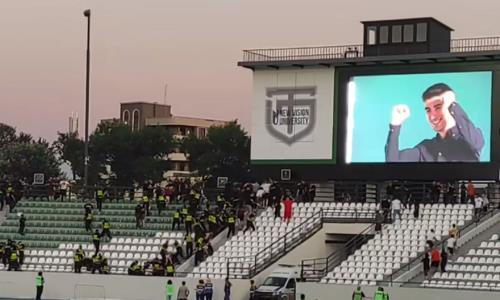 Во время матча возможных соперников «Актобе» в Лиге Конференций произошла массовая драка. Видео