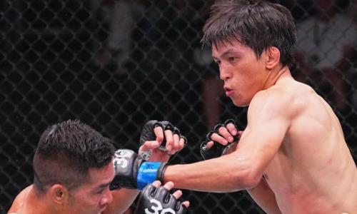 UFC мощно оценил дебютную победу казахстанского бойца