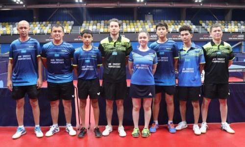 Объявлен состав сборной Казахстана по настольному теннису на молодежный чемпионат Азии
