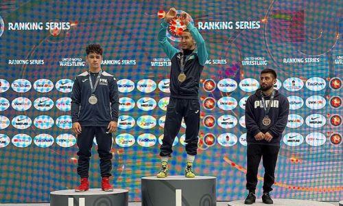 Казахстанские борцы завоевали десять медалей на турнире в Венгрии